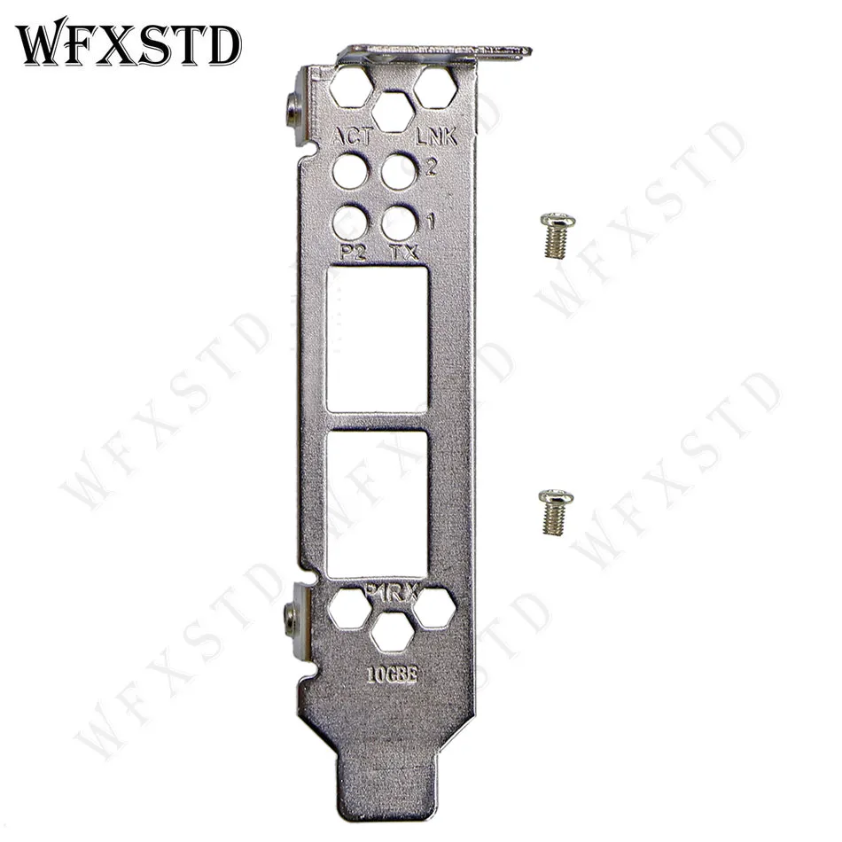 10pcs Low Baffle Profile Bracket For HP NC523SFP 593717-b21 593742-001 593715-001 Support Board