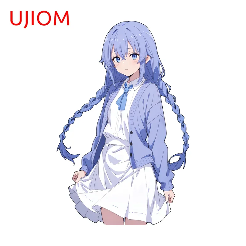 UJIOM Roxy Beautiful Girl Wall Sticker Premium Attractive Design Sunscreen Adhesive Decal Suitable For Surfboard Skateboard