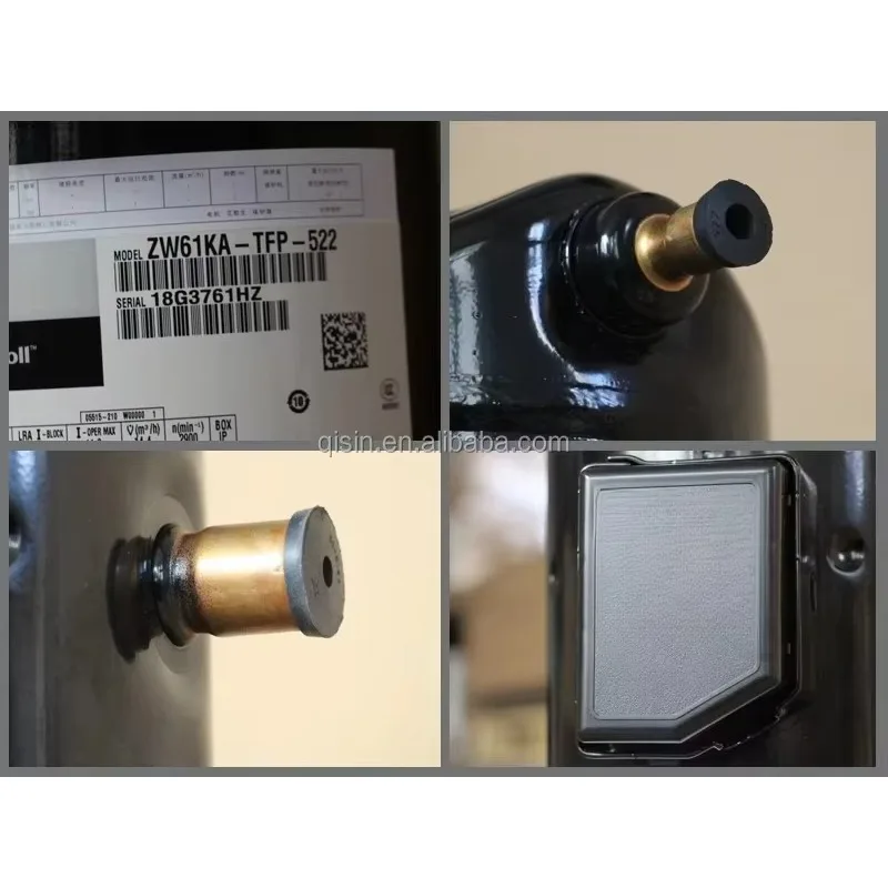 ZW166HAP-TFP-522 Scroll Compressor R410A 5HP 380V 3PH for Original Copeland Heat Pump