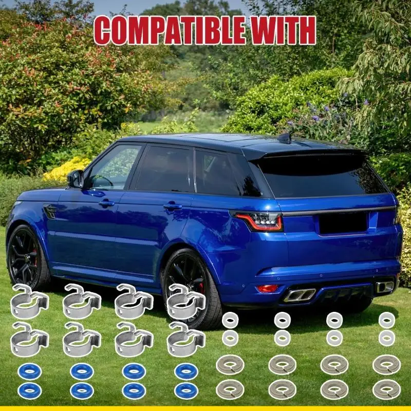 SZCH Injector Maintenance Injector Repair Seal with O-Rings for Sport 2010-2013 Auto Accessory LR037089 C2D24387