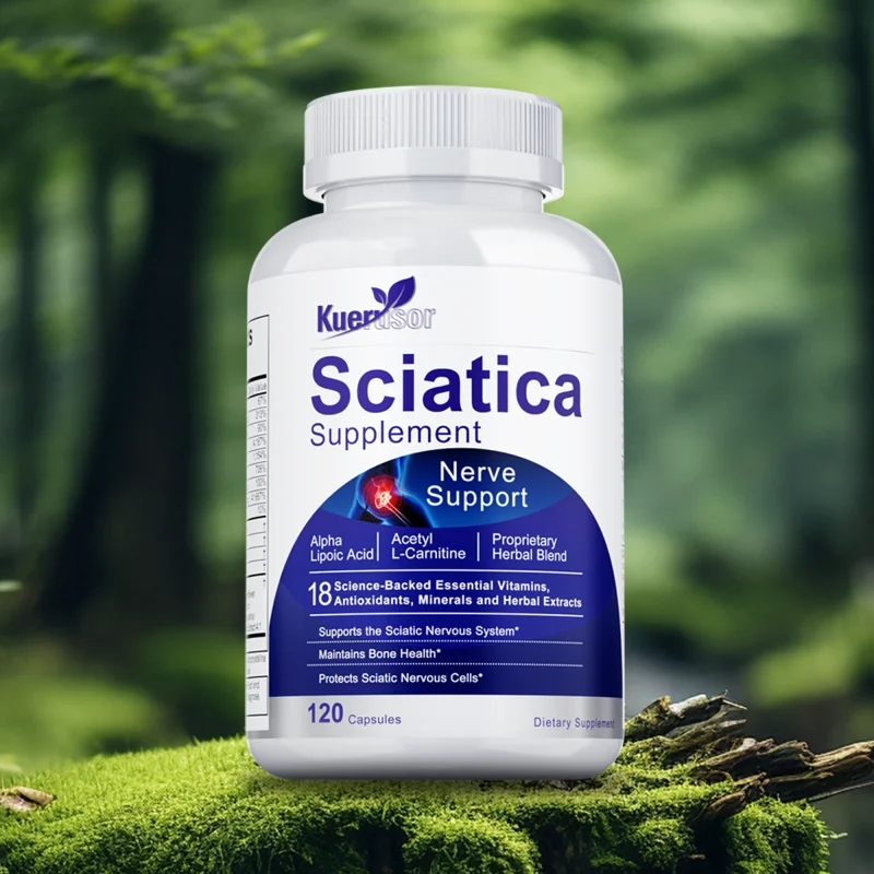 Sciatica Supplement - Relieve Joint Pain Supports Daily Nervous System, Bone and Nerve Health Balances Inflammation