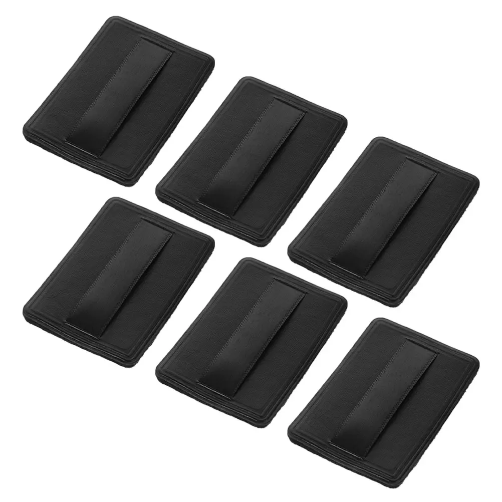 

6pcs Loose Makeup Replacement Powder Applicator Thin Design Even Distribution Foundation Tools Face Powder
