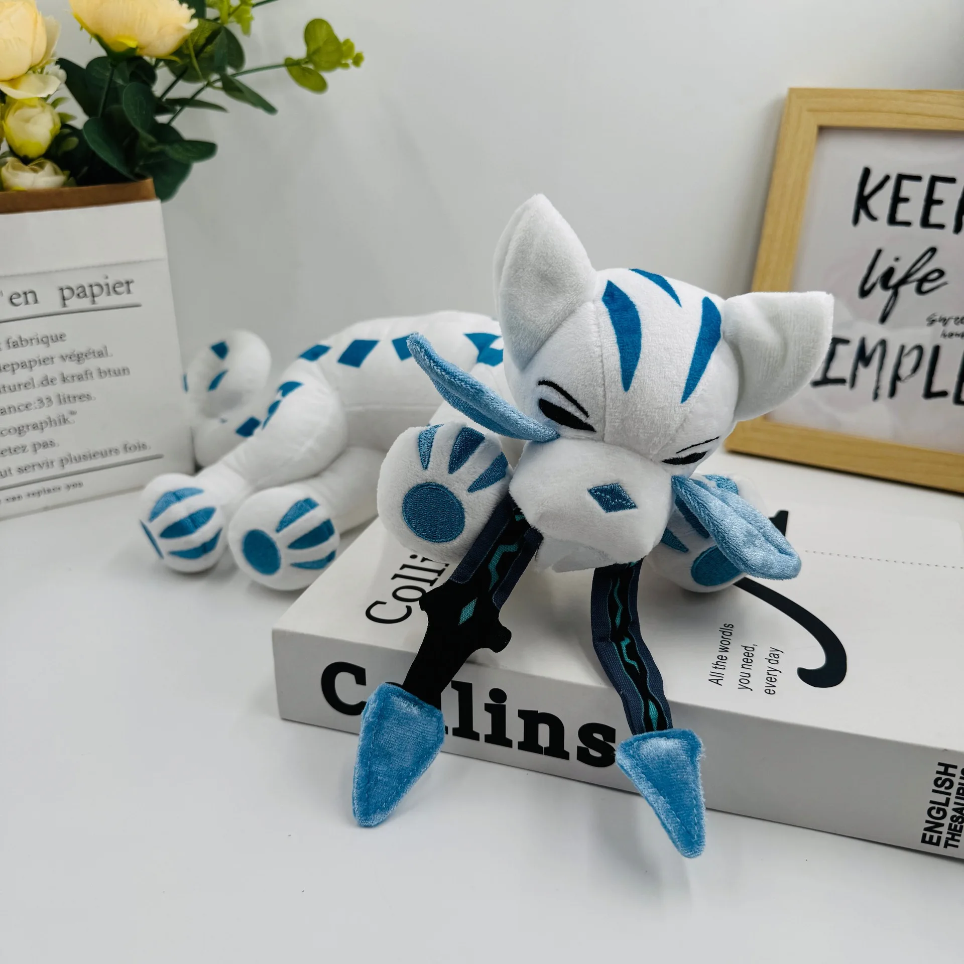 Pokemon Scarlet and Violet 43cm Chien-Pao Plush Toy Cute Stuffed Soft Anime Cartoon Plushie Doll Pillow Kids Birthday Xmas Gifts