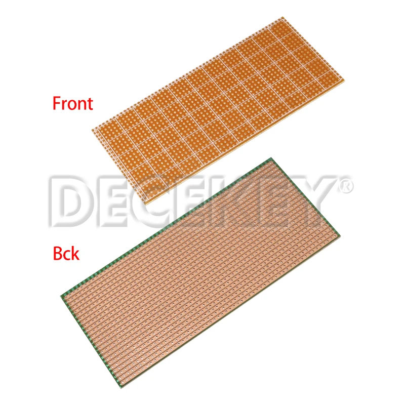6.5x14.5cm PCB Prototype Board Single Sided PCB Protoboard DIY Universal Experiment Matrix Circuit Boards for Arduino