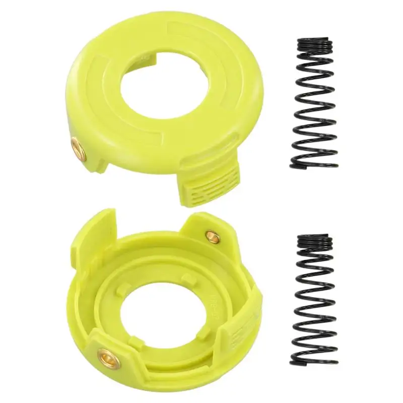 Grass Trimmer Spool Cap Cover With Spring Plastic Replacement Parts For RLT3025F Lawn Mower Garden Tool Accessory