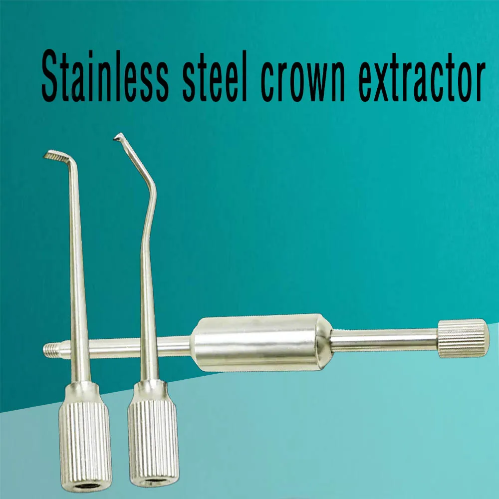 

1Set Dental Single-Handed Tooth Crown Remover Manual Stainless Steel Restoration Tool for Dentist Clinic