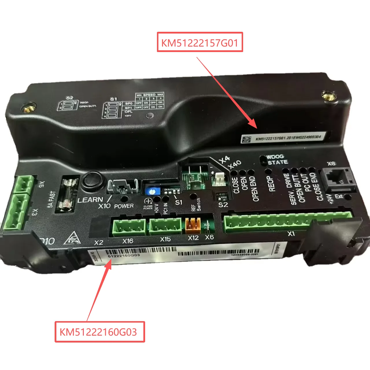 Modern Design KM51222160G03 & KM51222157G01 Door Operator Controller for KONE Elevator Spare Parts Hotel Application