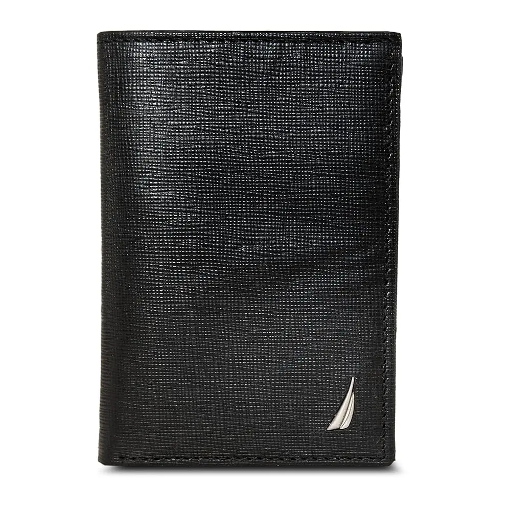

Free ShippingMen's Trifold Wallet | RFID Blocking Protection | ID Window | Card Slots | Genuine Leather | Durable