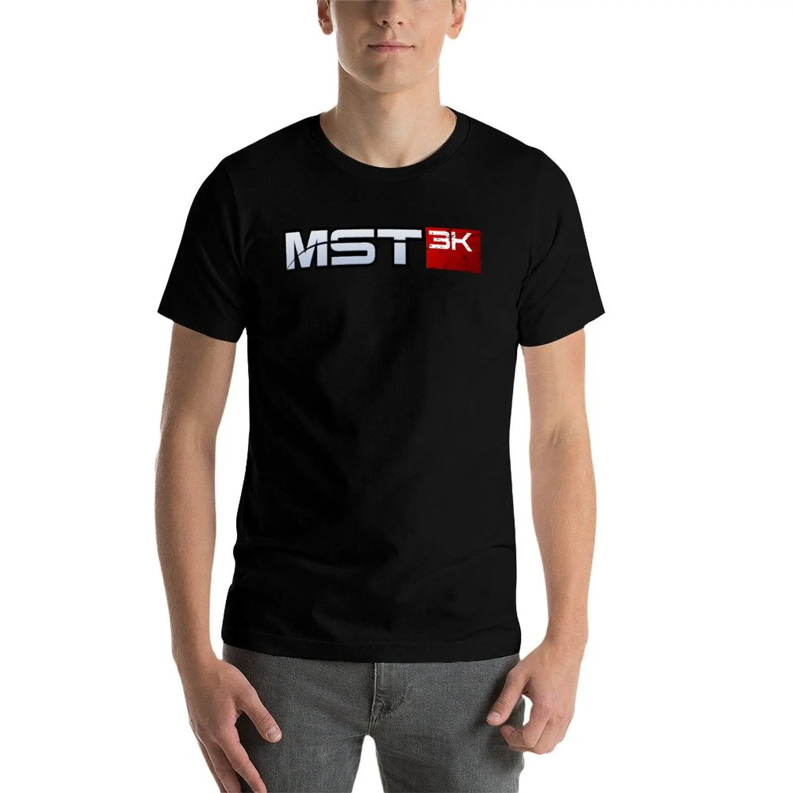 

MST3K - Mass Effect T-Shirt mens graphic t shirts t shirt for man man t shirts for men casual T-Shirt