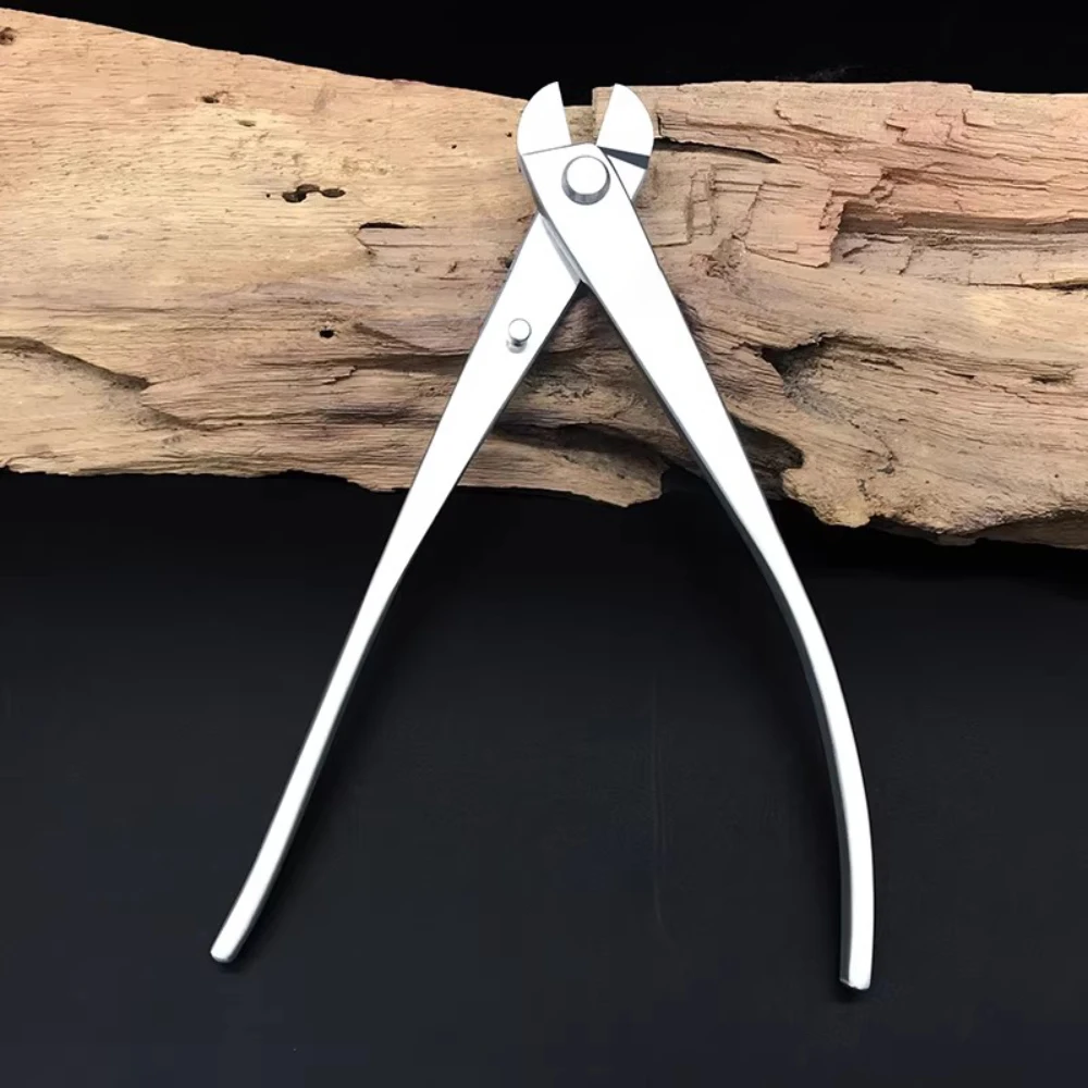 Wire Cutter for Aluminum Wire, Bonsai Tree Training Tool, Stainless Steel Flush Cutter, 210mm