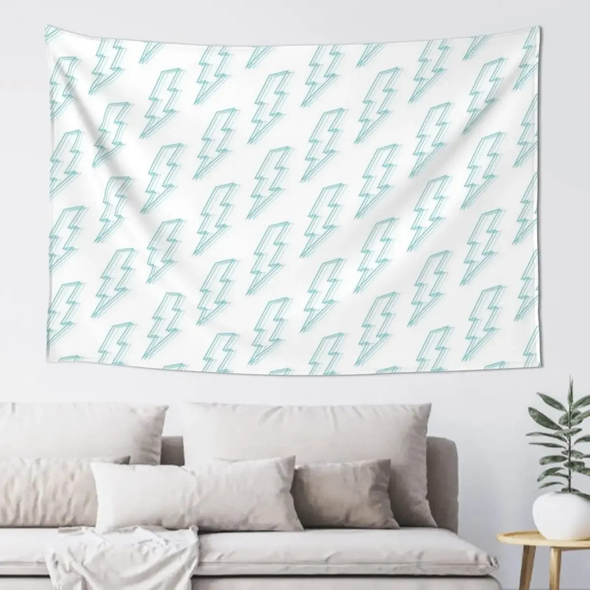 

Turquoise Lightning Tapestry Room Design Home Decorators Tapestry