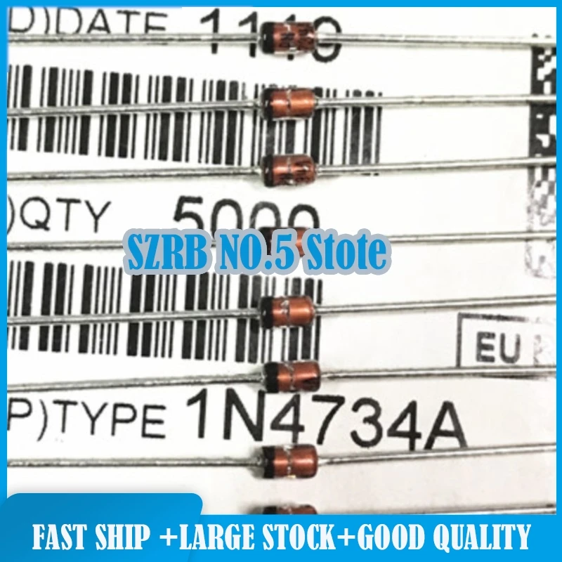 100pcs/lot 1N4002A 1N4734AB 1N4007-T DO-41 BZX85B36-TAP DO-41 1N4751A DO-41 chips Electronic new