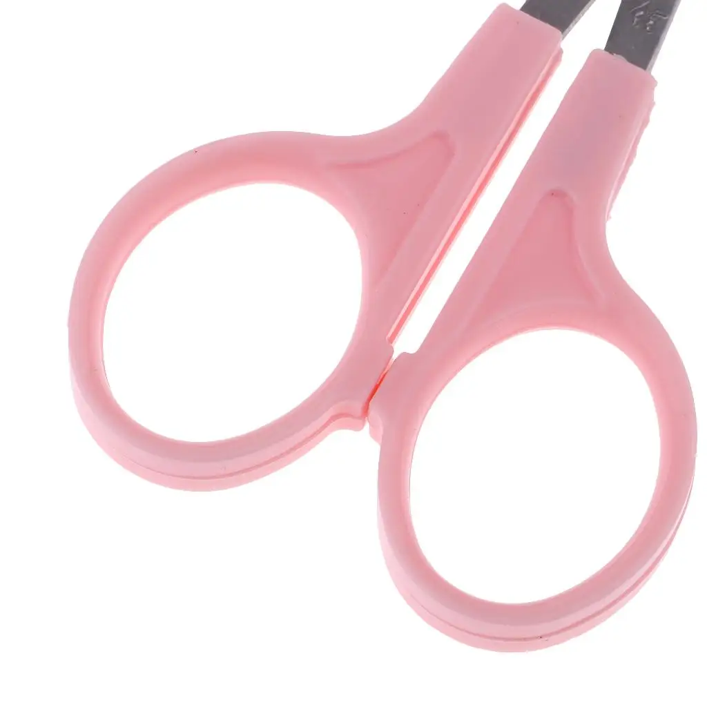Pink Sewing Scissors Stainless Steel Small Embroidery Scissors Portable Sewing Accessories for Needlework Projects
