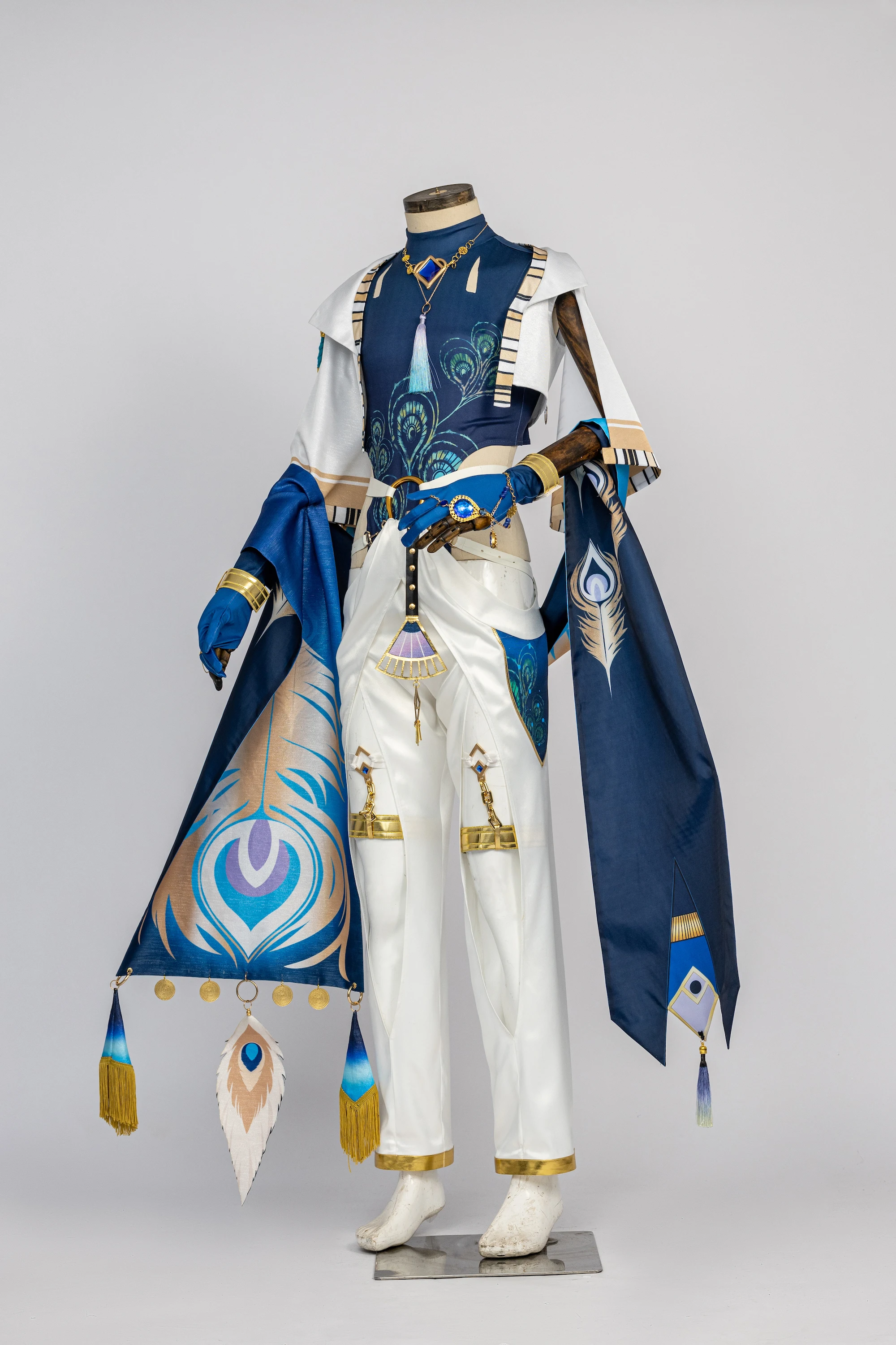 Game Nu: Carnival Edmond Cosplay Dance Costume for Men Fantasia Performance Suit Halloween Carnival pARTY Stage Gown