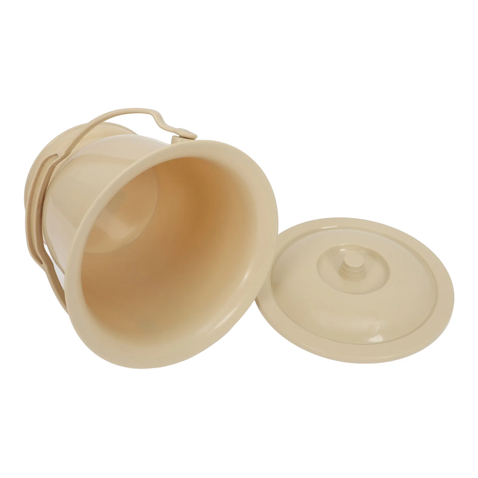 

Portable Urine Pot Potty Chamber Pot for Pregnant Women Children Elderly Patients Khaki Large Capacity Easy Clean bedside