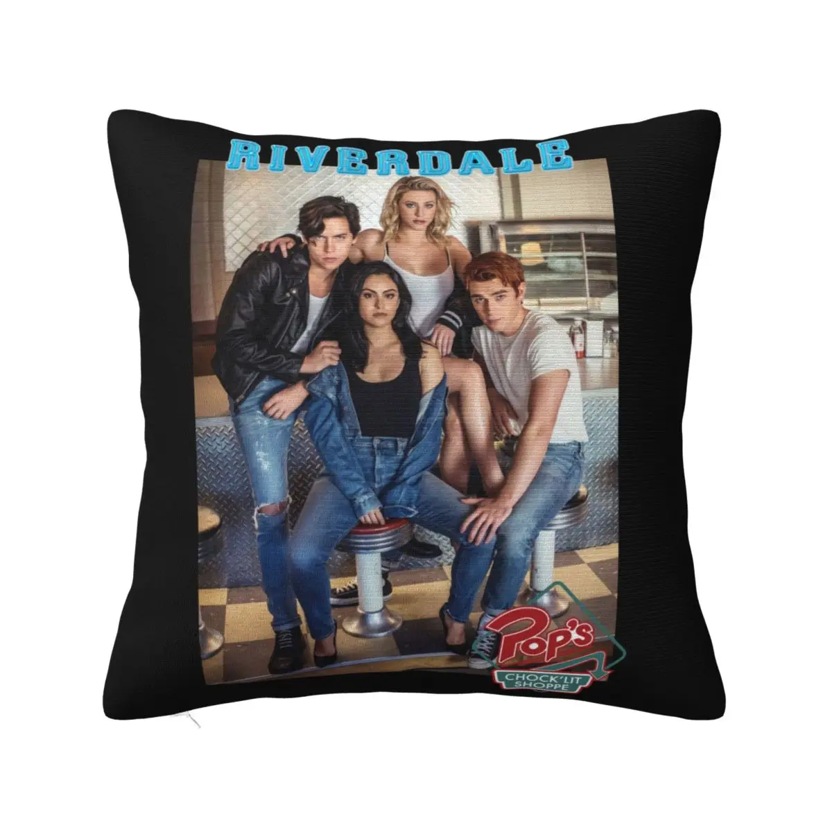 Riverdale Pops Group Photo White New Women Men Hot Sale New Brand Dj Creative Spring Men Cheap Sale Loose Pillow Case