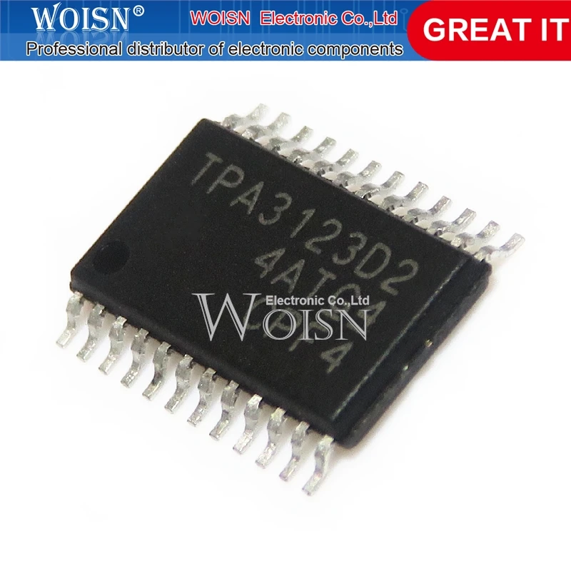 

5pcs/lot TPA3123D2PWPR TPA3123D2 TPA3123 HTSSOP-24