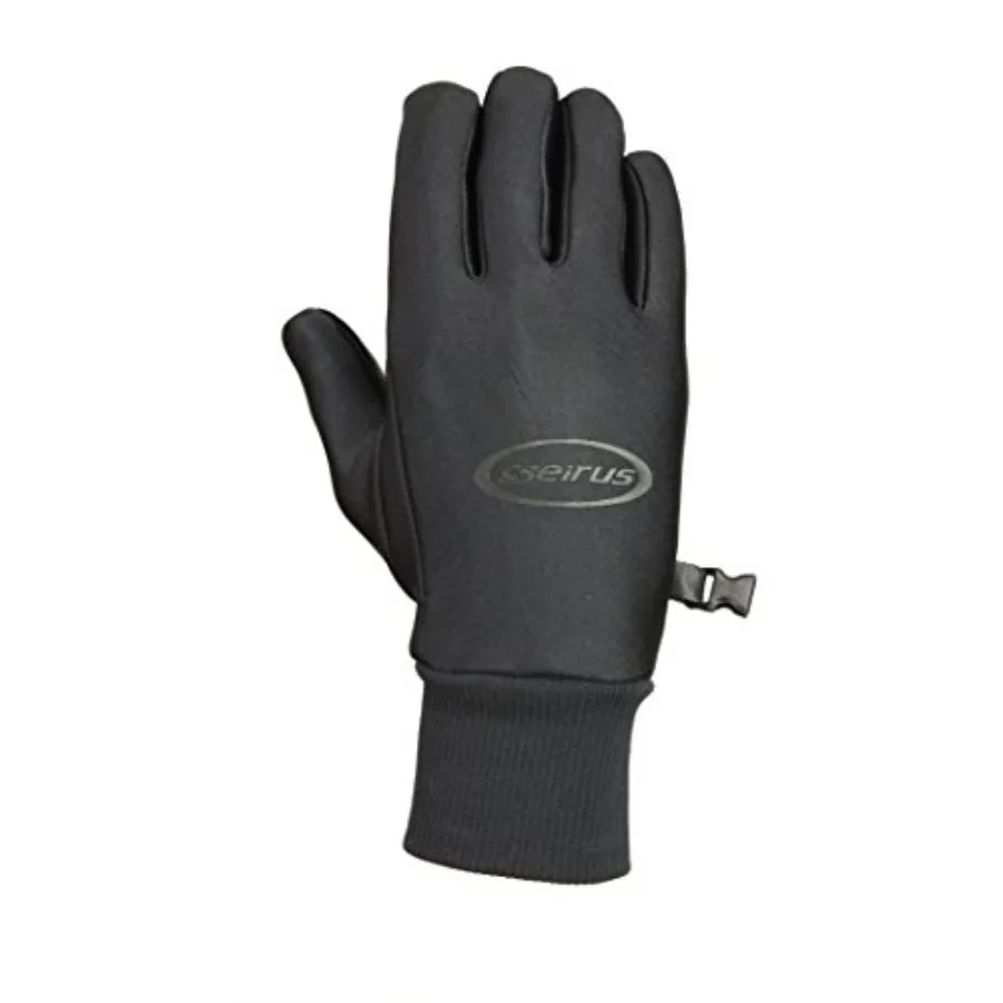 Seirus Innovation 1172 Mens Lightweight Form Fit All Weather Polartec Glove with Soundtouch Touch Screen Technology