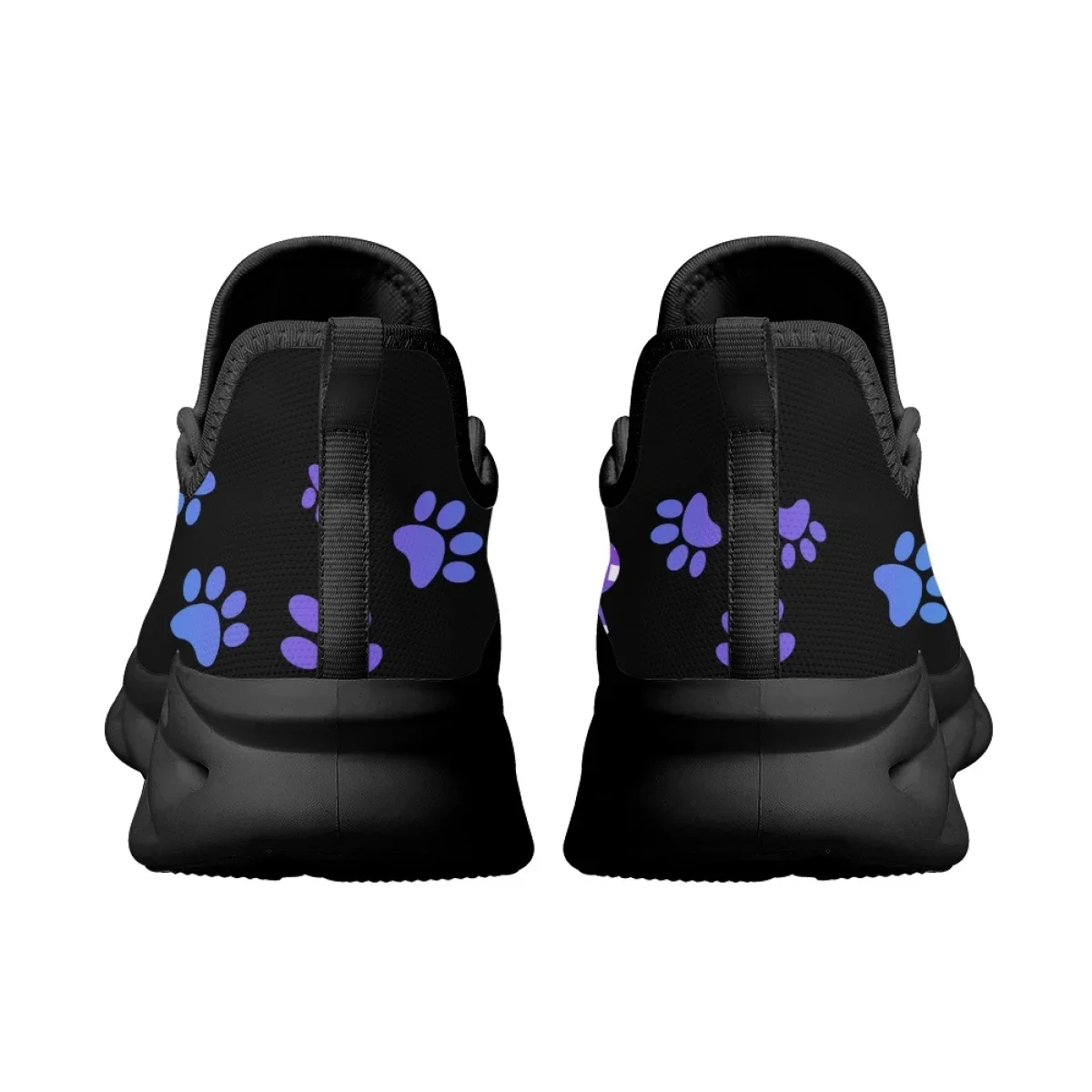 Dog Groomer Design Women Breathable Mesh Sneakers High Quality Black Fashion Gym Casual Platform Sneakers Zapatos