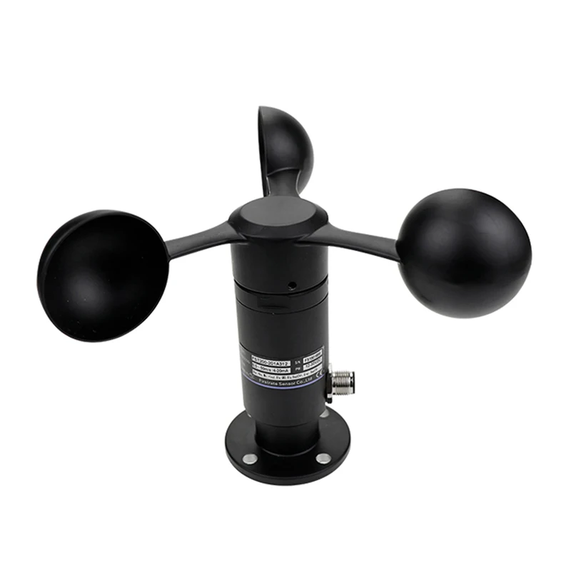 Cost-effective 200-201 3 wind cup anemometer RS485 output wind speed sensor OEM