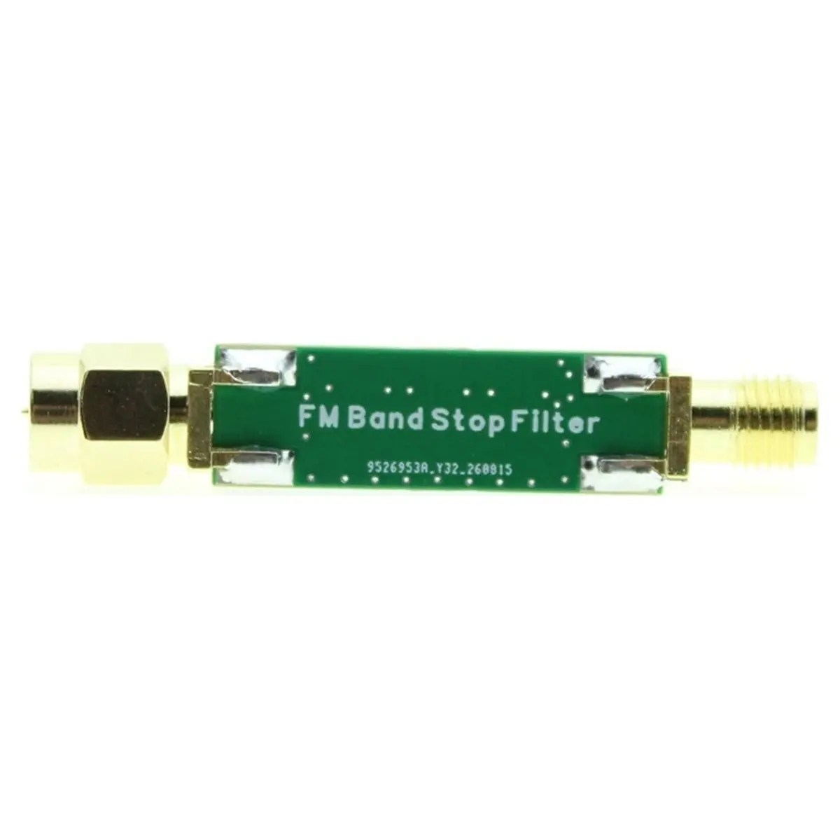 88-108MHz FM Notch Filter FM Band-Stop Filter SMA for FM Radio Interference Suppression