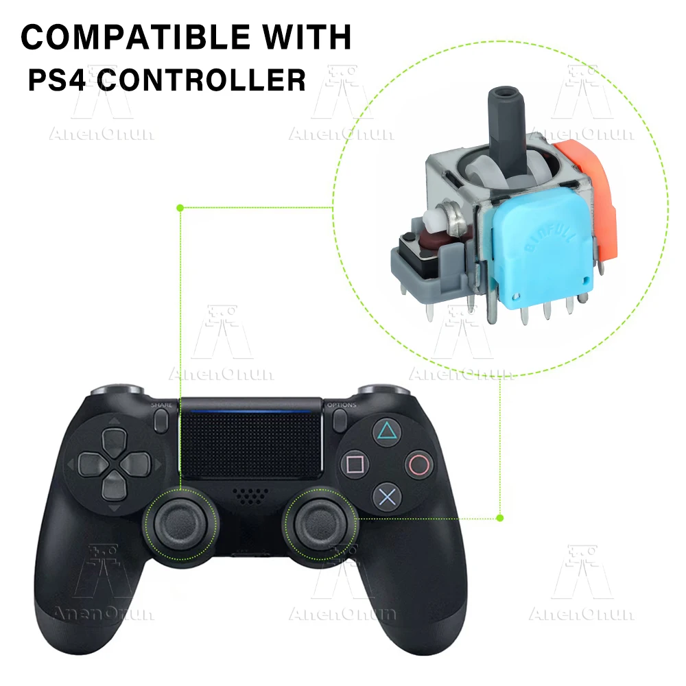 Upgrade des elektromagnetischen TMR-Joysticks für PS5/PS4/Xbox-Controllers, hochpräzises Analog-Stick-Zubehör ohne Drift, Gaming-Steuerung – Detail 8
