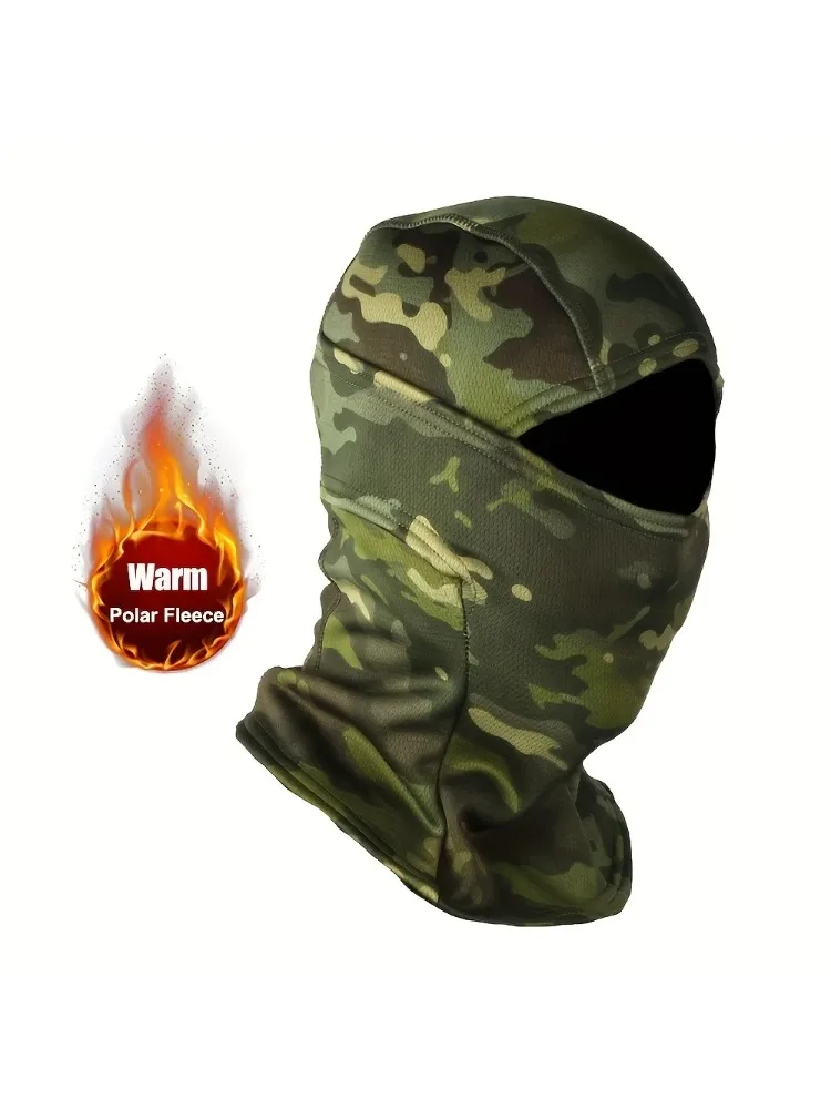AliExpress NONE Summer Cycling Head Cover, Camouflage Face Towel, Ice Silk Head Cover, Windproof Scarf, Men's Fishing Sun Protection and Warmth