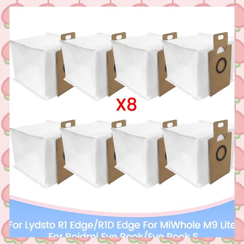 

N18R Вакуумные мешки для Lydsto R1 Edge/R1D Edge для Miwhole M9 Lite для Roidmi Eve Rook/Eve Rook S Комплект аксессуаров Efficient Cleani