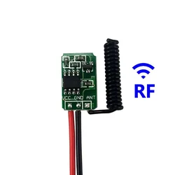 2-12V Mini Wireless Remote Control Transmission Module RF 315/433 Micro Power Remote Control Switch