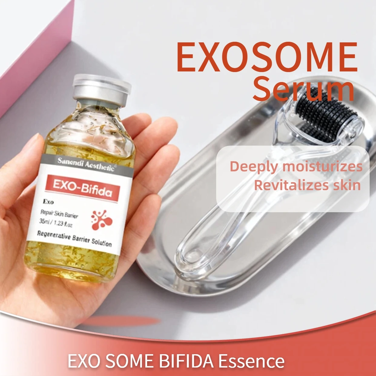 

Sanendi PDRN Exosomes for Facial DermapenS Starter Kit Salmon DNA Serum Vitamin B5 Hydrating and Repairing Hyaluronic Acid Serum