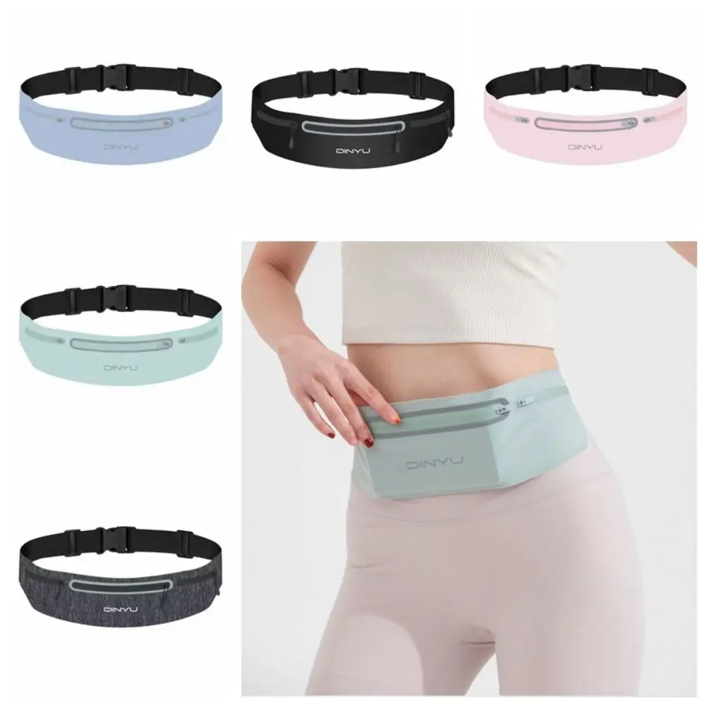 

Waterproof Running Waistband Lightweight Invisible Sports Fanny Pack Adjustable Portable Marathon Running Sports Belt Bag