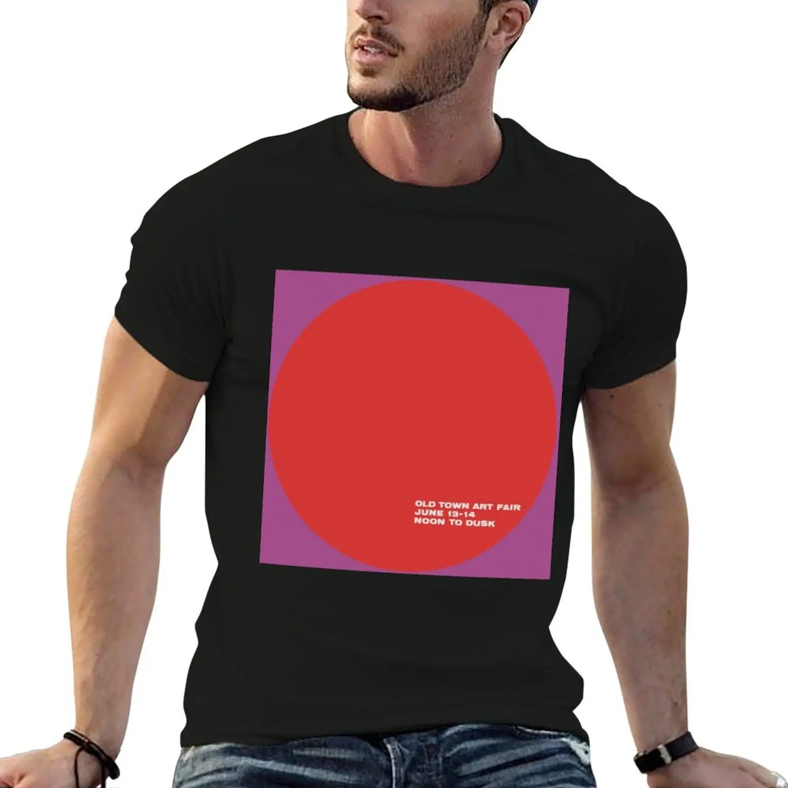

1972 Old Town Art Fair T-Shirt anime t shirts for man t shirts for man graphic vintage T-Shirt