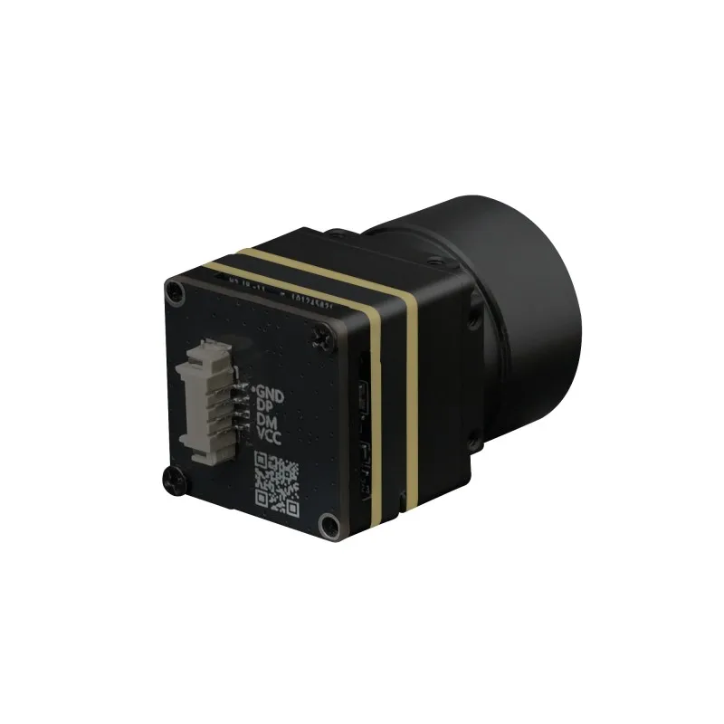 Mini Lightweight Thermal Imager Camera Module CVBS USB Dual Output 640*512 Resolution UVC Protocol High‑Sensitivity Black Imagin