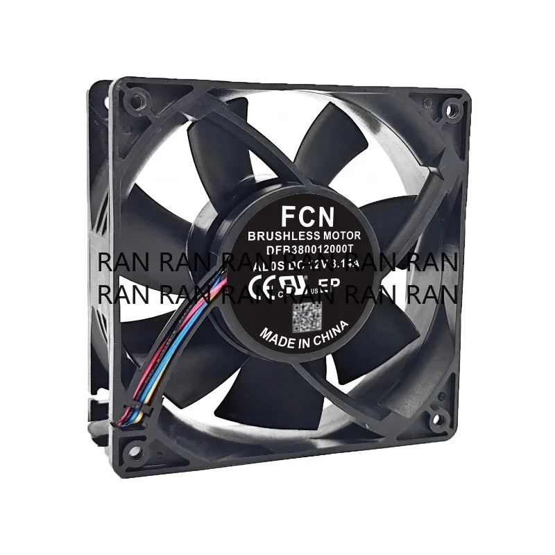 New Cooler Fan for FCN 12CM DFB380012000T 12V 3.14A Violent High Air Volume DC Cooling Fan 120*120*38MM