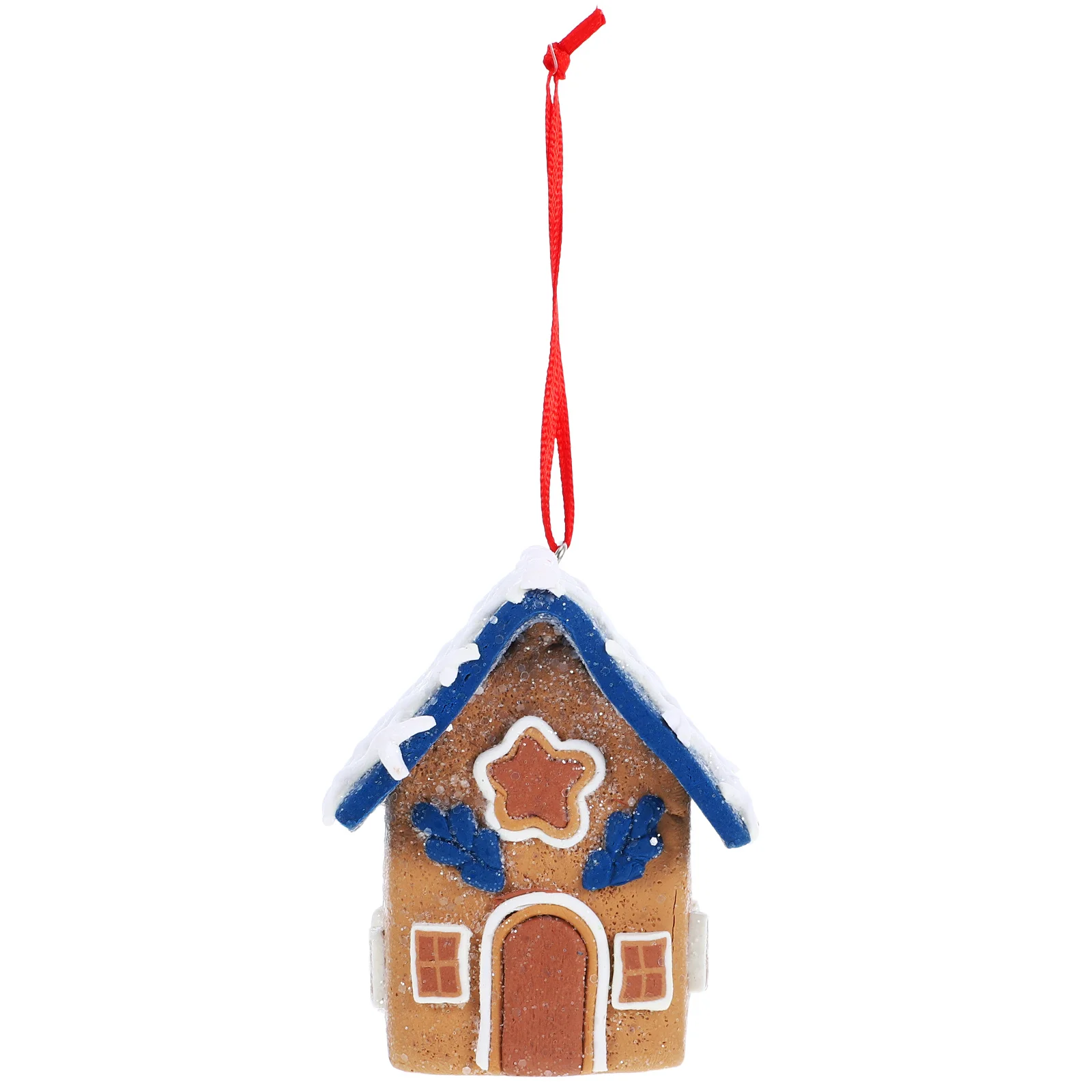 

Small Christmas Ornament Handmade Clay Hanging Decor For Xmas Tree Holiday Party Indoor Decoration Hanging