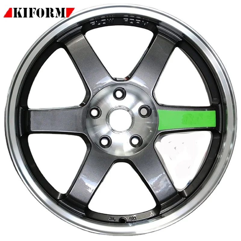 

Hot Selling 15 16 17 18 19 Inch Five Spoke Black 4 5 Holes Alloy Wheels Rims