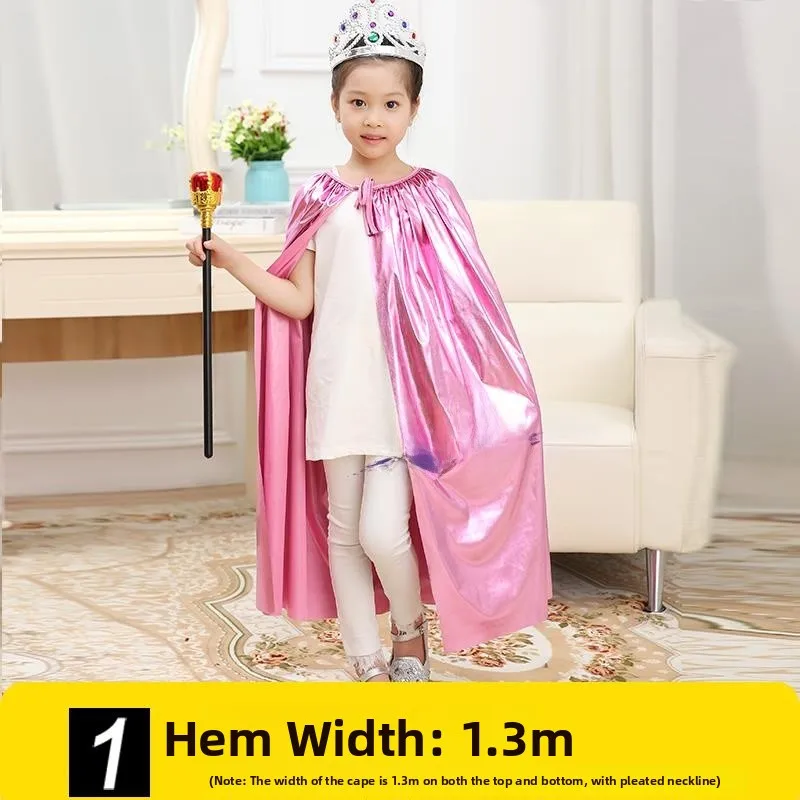 Costume da strega per bambini, mantello da spettacolo teatrale, mantello da principe, per festival di sei uno dei più piccoli