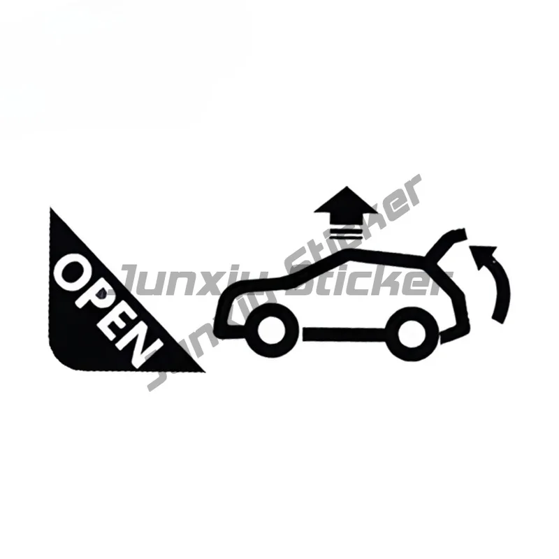 Automatic Auto Opening Prompt Motorcycle Stickers Personality Skateboard Surfboard Decals Suitable for Graffiti