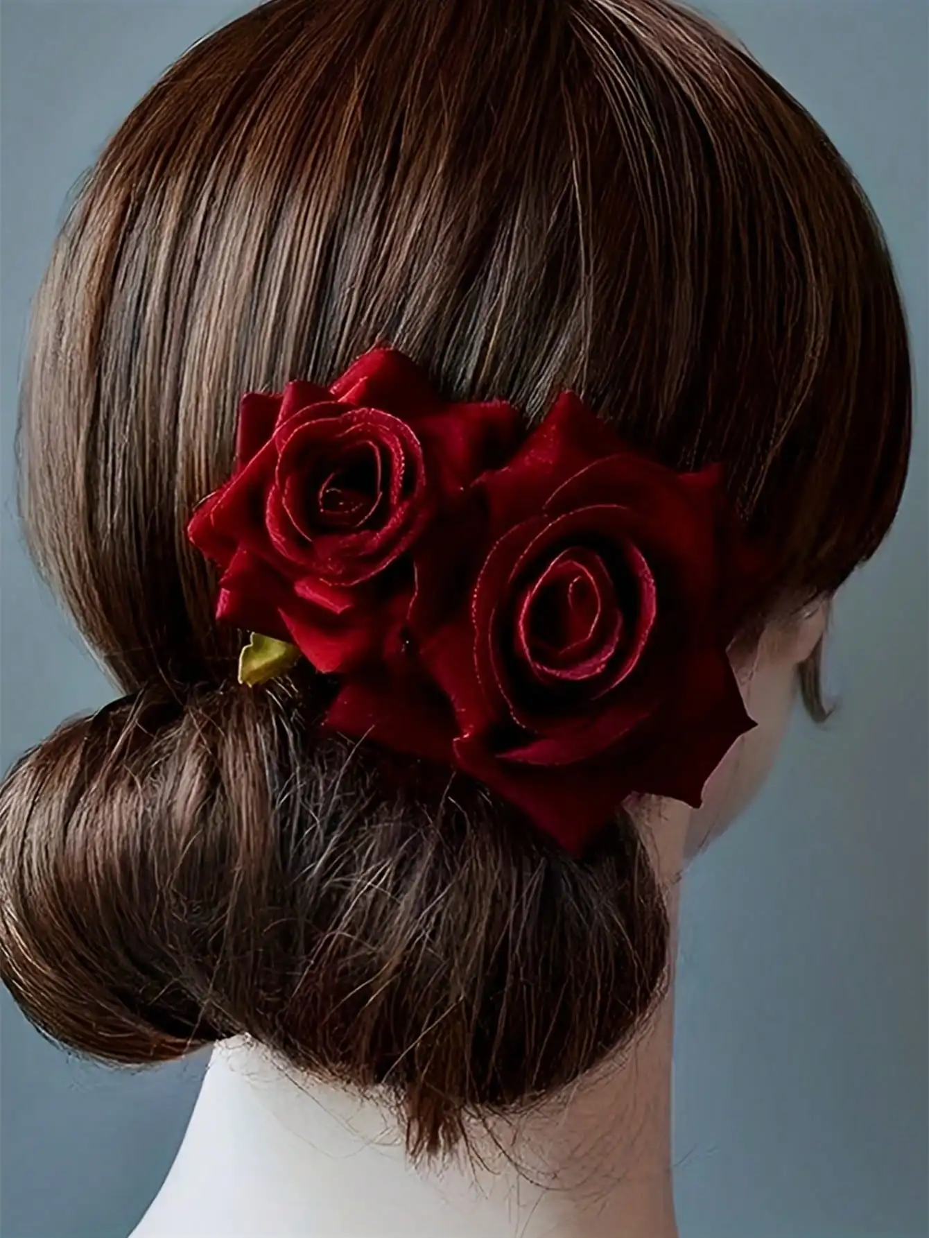 

2pcs Fashionable Rose Shaped Hair Clips, Decorative For Women, Suitable For Party/Ball Claw Clips Hair Claws Hair Barrettes