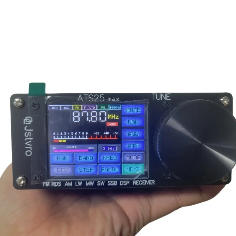 Neuer ATS25 MAX Si4732 All-Band-Radioempfänger FM LW (MW SW) SSB DSP-Empfänger ATS25