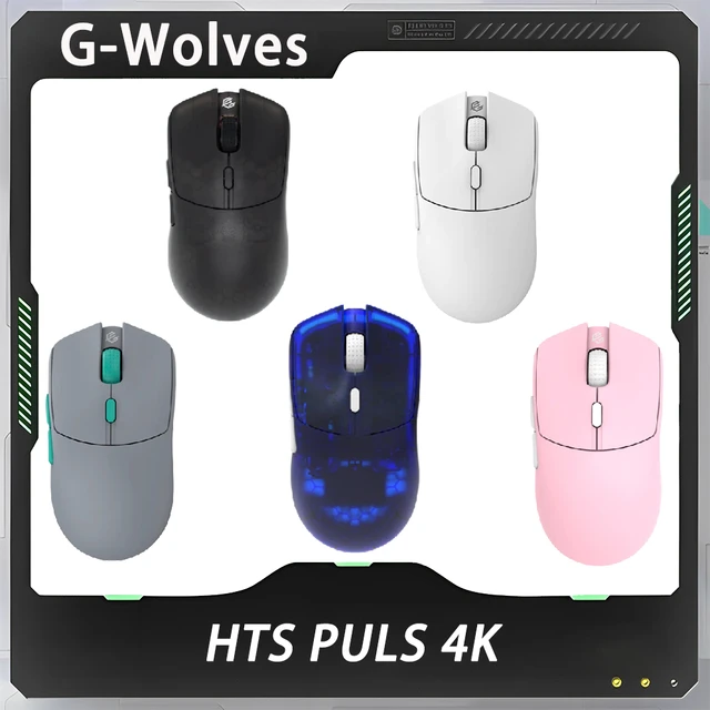 G-Wolves HTS PLUS 4K Ace Wireless Mouse RGB PAW3399 Sensor FPS E-sports  Wireless Gaming Mouse Customized PC Gamer Accessories - AliExpress