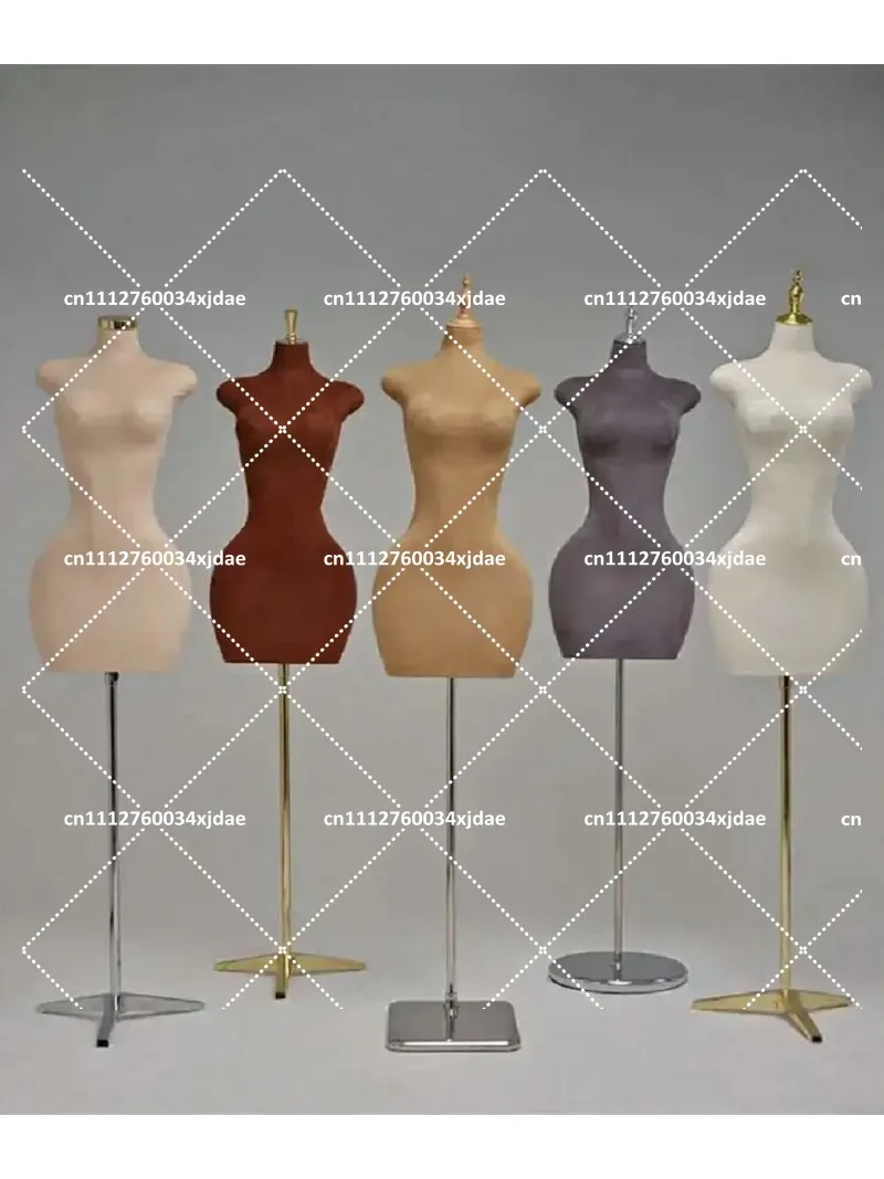 Female Nude Mannequin Half Body Display Rack for Clothing Store Window Display Props