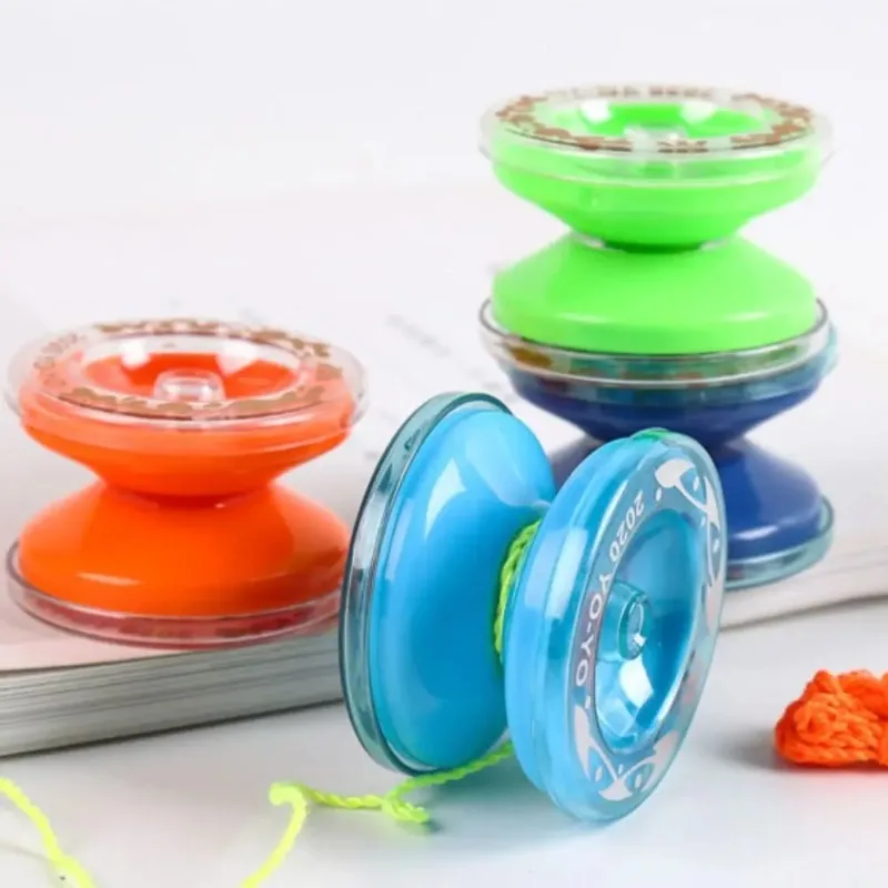 1Pcs Mini Plastic Yo Yo Ball Funny Gadgets Interesting Toys for Kids Yoyo Ball Party Brainstorming Concentration Floor Toys