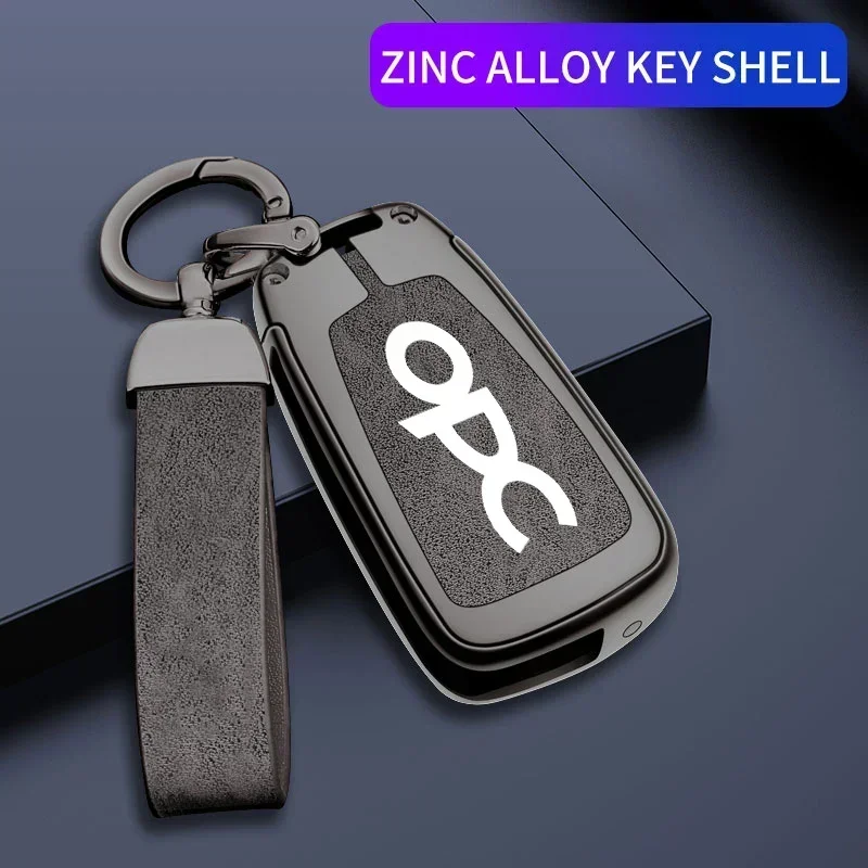 Car TPU Zinc Alloy Key Case Bag For Opel OPC Insignia Astra J H Vectra Combo Corsa D Mokka Zafira Car Key Chain Metal Key Shell