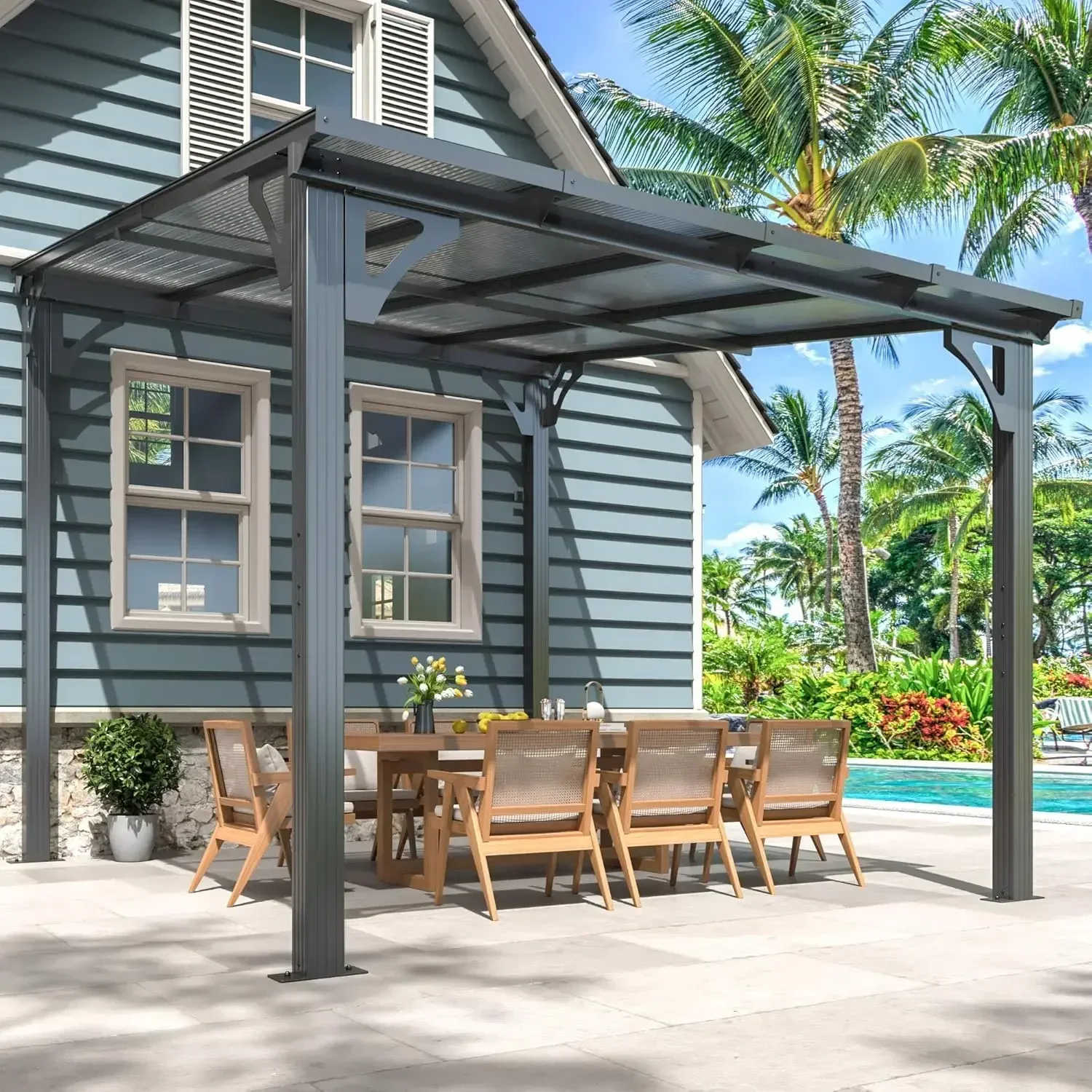 10X8 Ft Gazebo Perg… - image