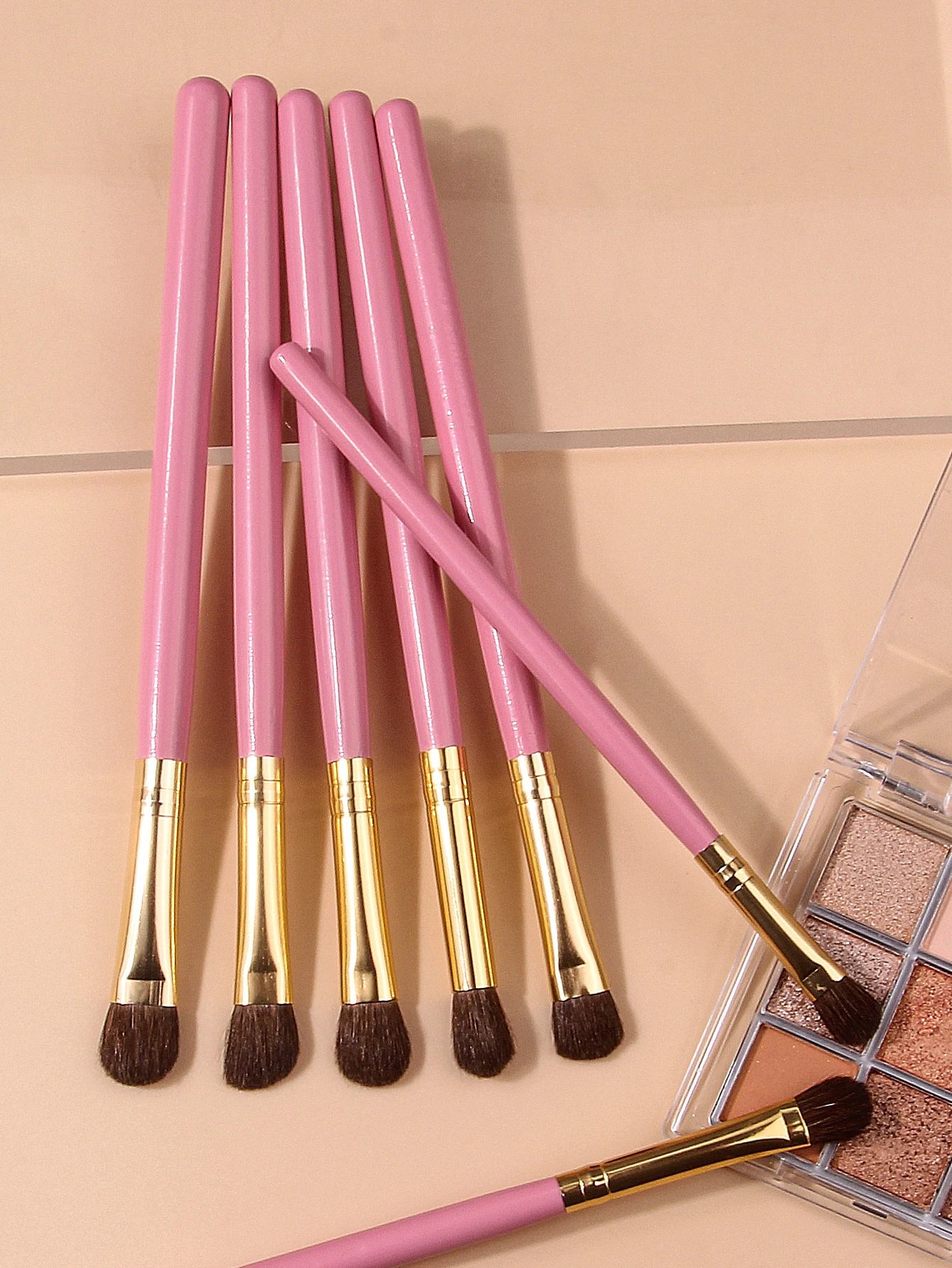 8PCS 아이 메이크업 브러쉬 세트, 부드러운 아이섀도 브러쉬, 블렌딩 브러쉬, 눈썹 브러쉬, 다기능 브러쉬 세트 및 보관 가방