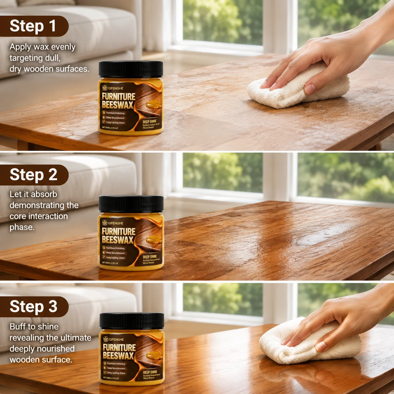 Natürliche Bienenwachs-Möbelpo – Woodworking Oil Bewertung und Preis