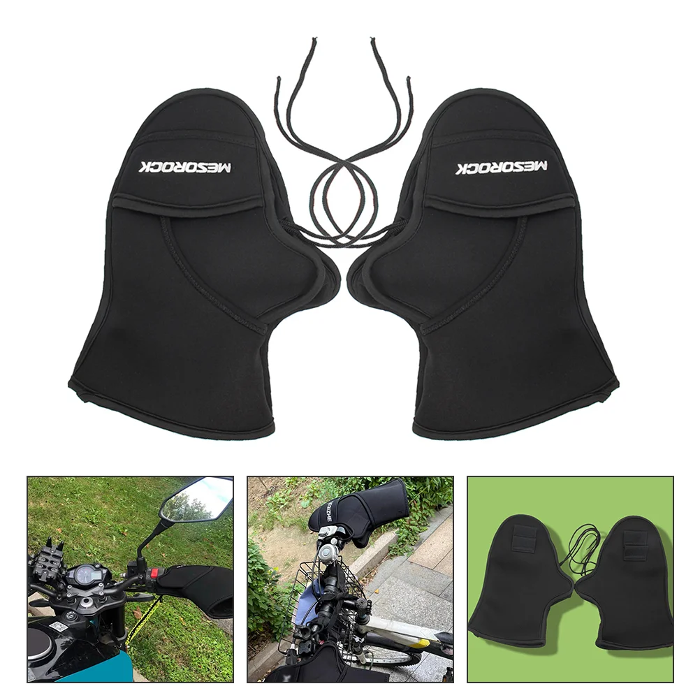 Motorrad griffe Outdoor Hand wärmer Handschuhe Reit schutz Abdeckung Lenker Motorrad Schutz wasserdicht Roller