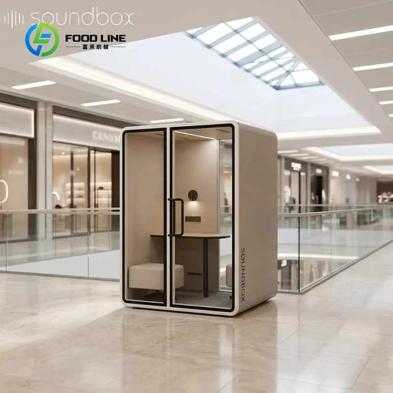 Custom Soundproof Work Booth Office Pod Acoustic Private Cabin Home Office Meeting Room Noise Reduction Unit Device