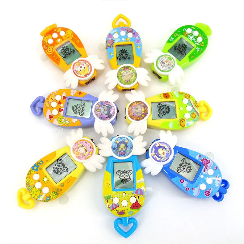 Menglong Electronic Pet Game Machine Mengyue Elf Pet Keeping Machine General Edition Mini handheld Children's Toy Girl